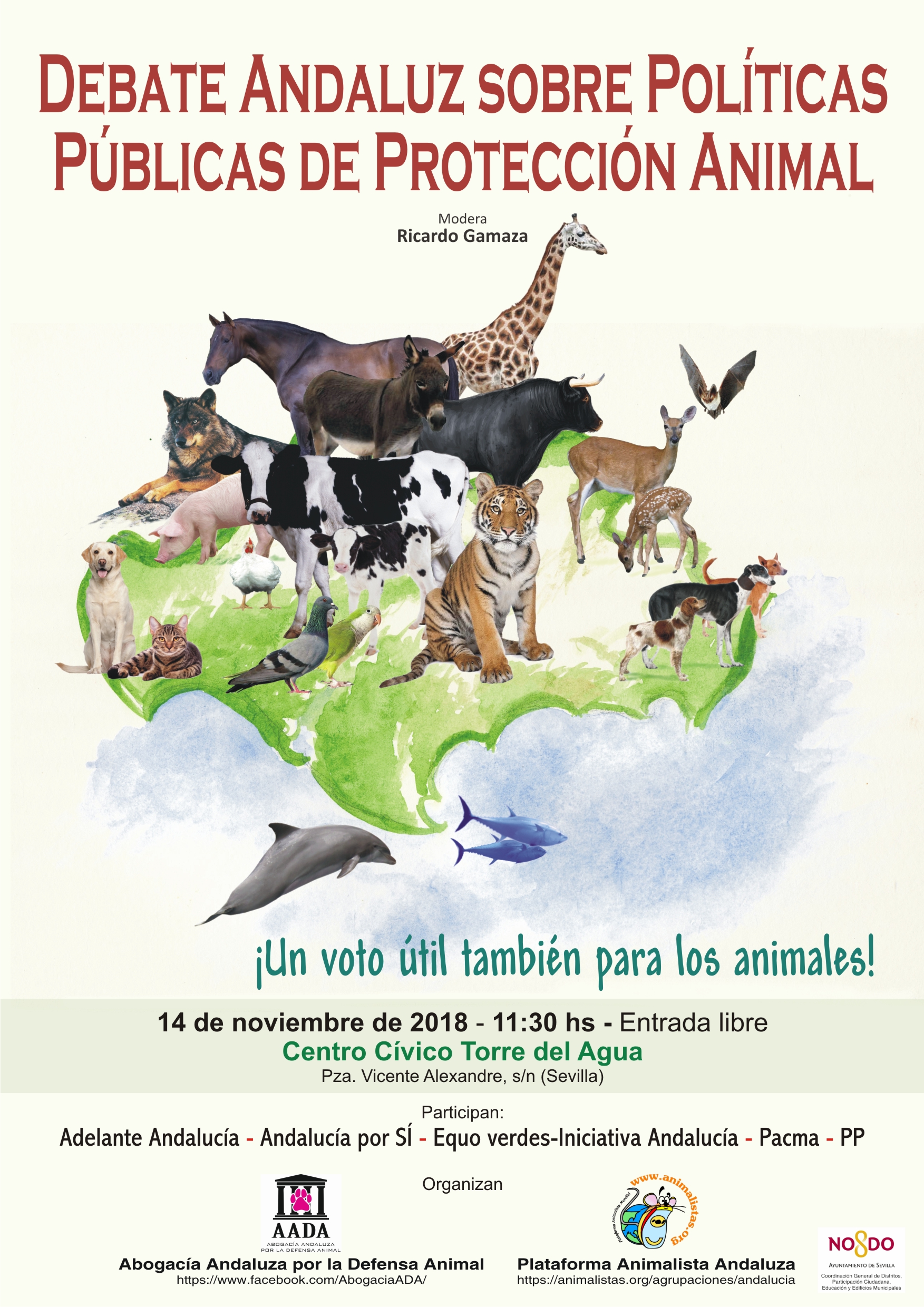 Debate Andaluz sobre Políticas Públicas de Protección Animal